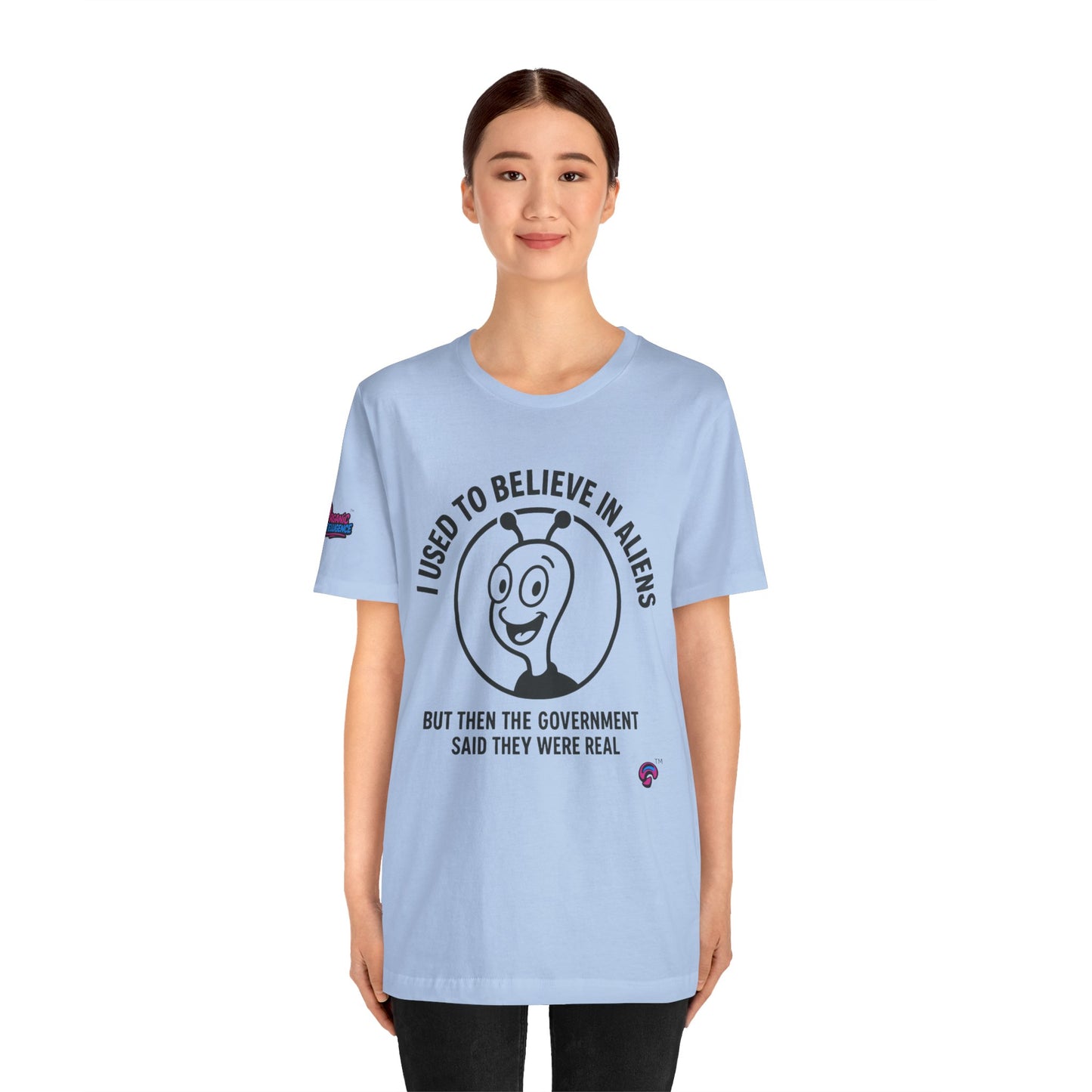 I Used to Believe in Aliens" Tee by Organic Intelligence™ Unisex Tee, Casual Shirt, Soft Cotton T-shirt