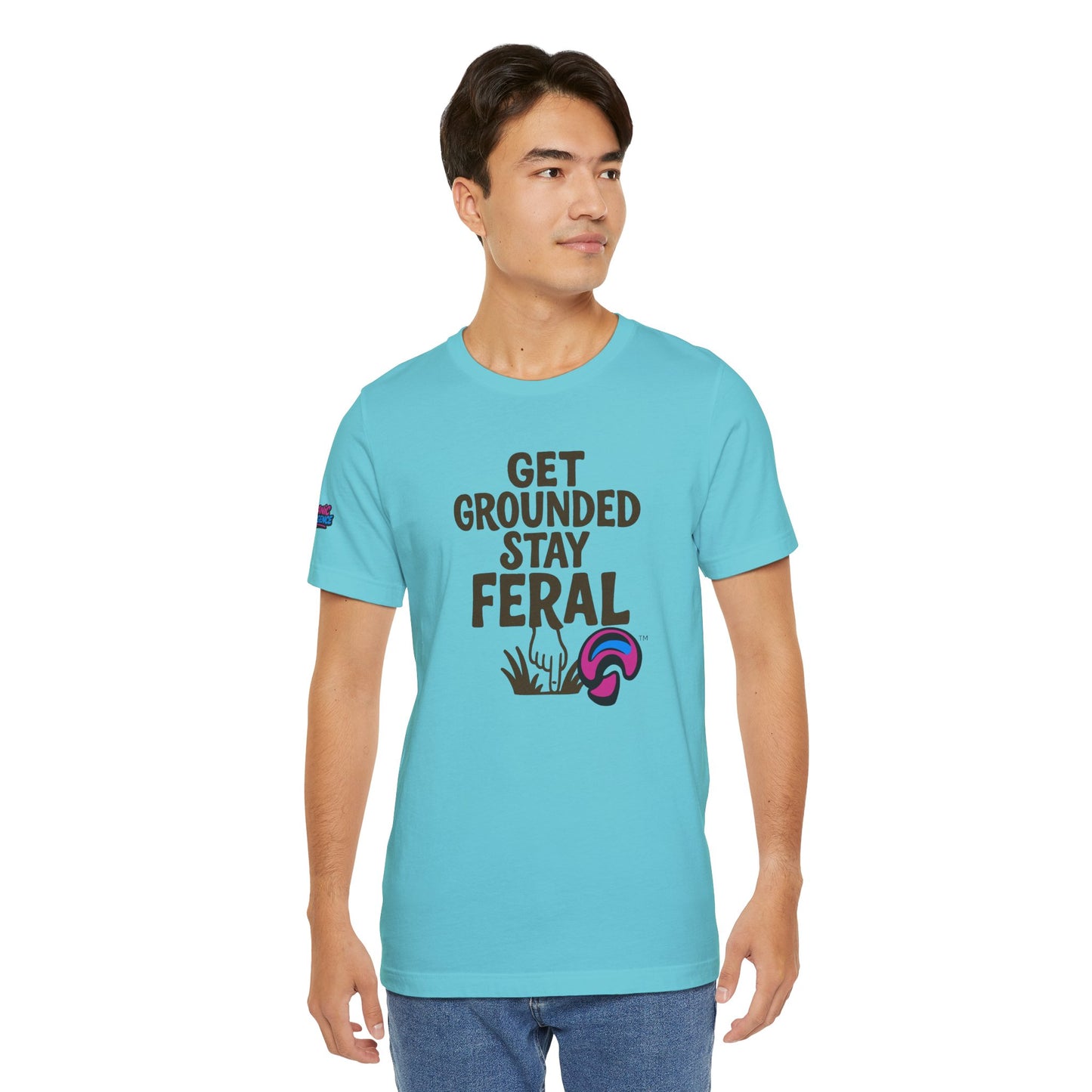 Stay Feral Tee – Wild Roots, Soft Cotton by Organic Intelligence™ Unisex Tee, Casual Shirt, Cotton T-shirt